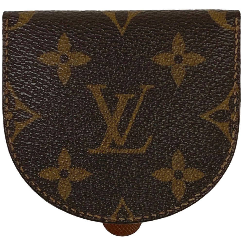 Louis Vuitton Portemonnaie Cuvette Coin Monogram Brown